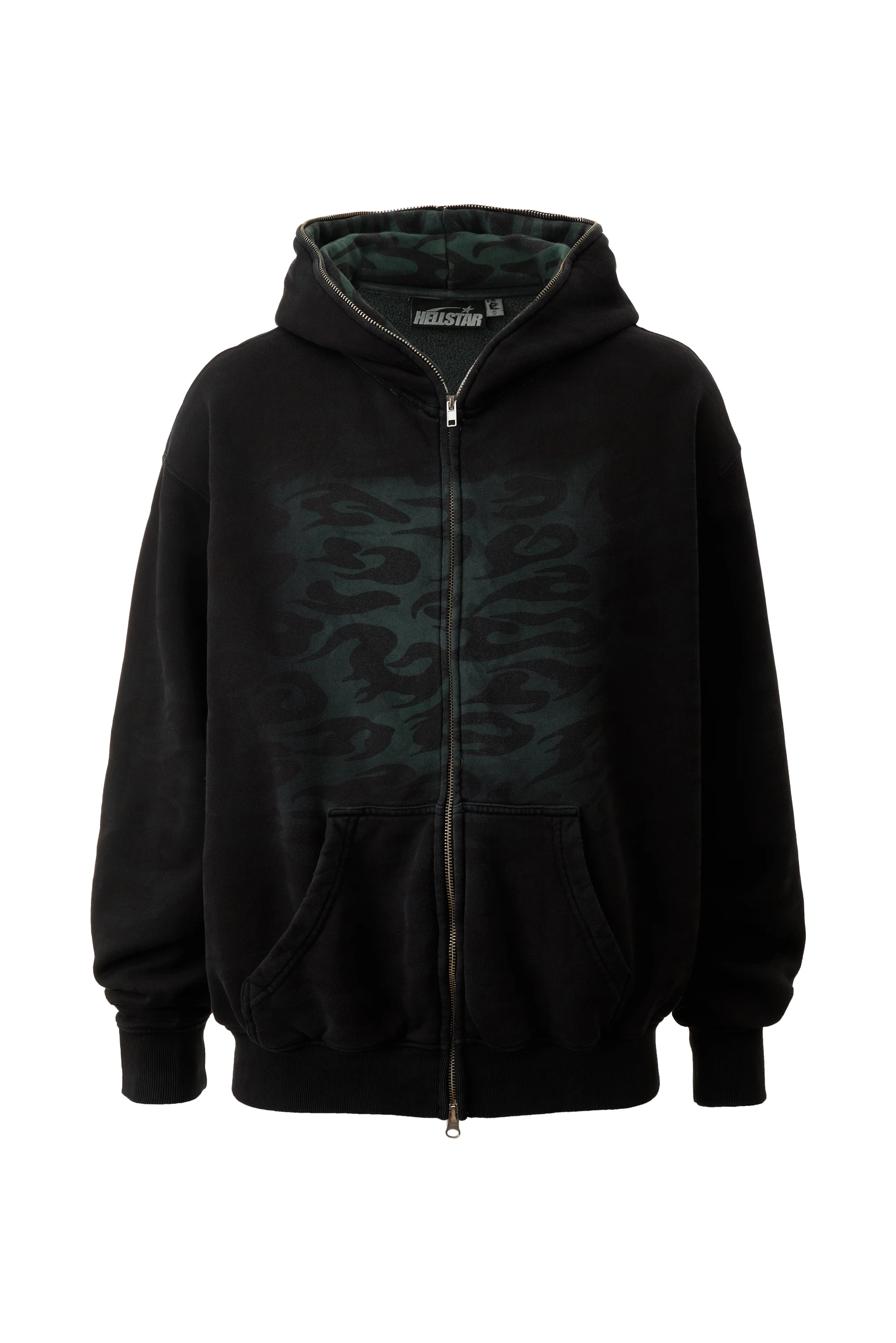 Overdye Cheetah Zip-Up