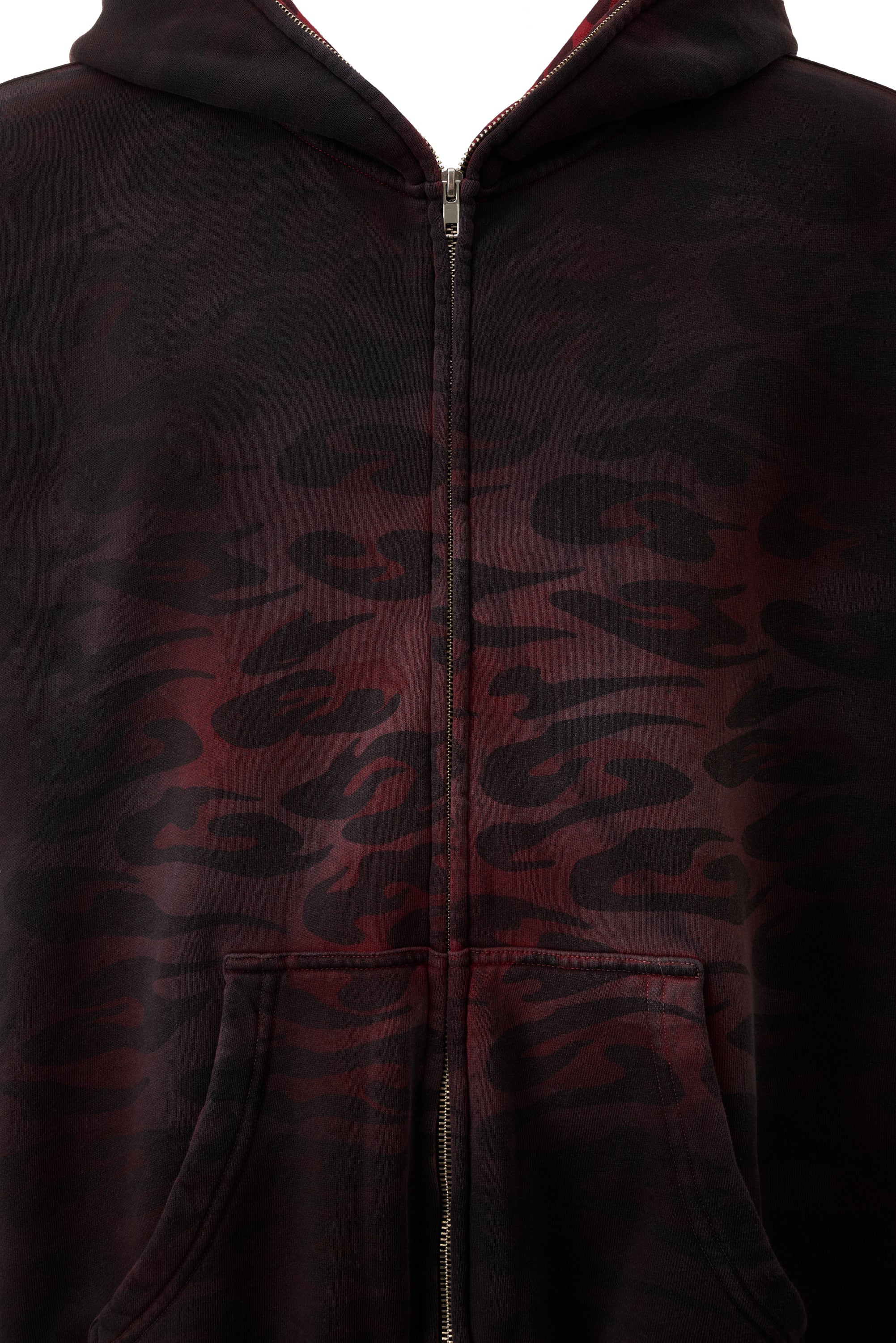 Overdyed Cheetah Zip-Up - Image 3