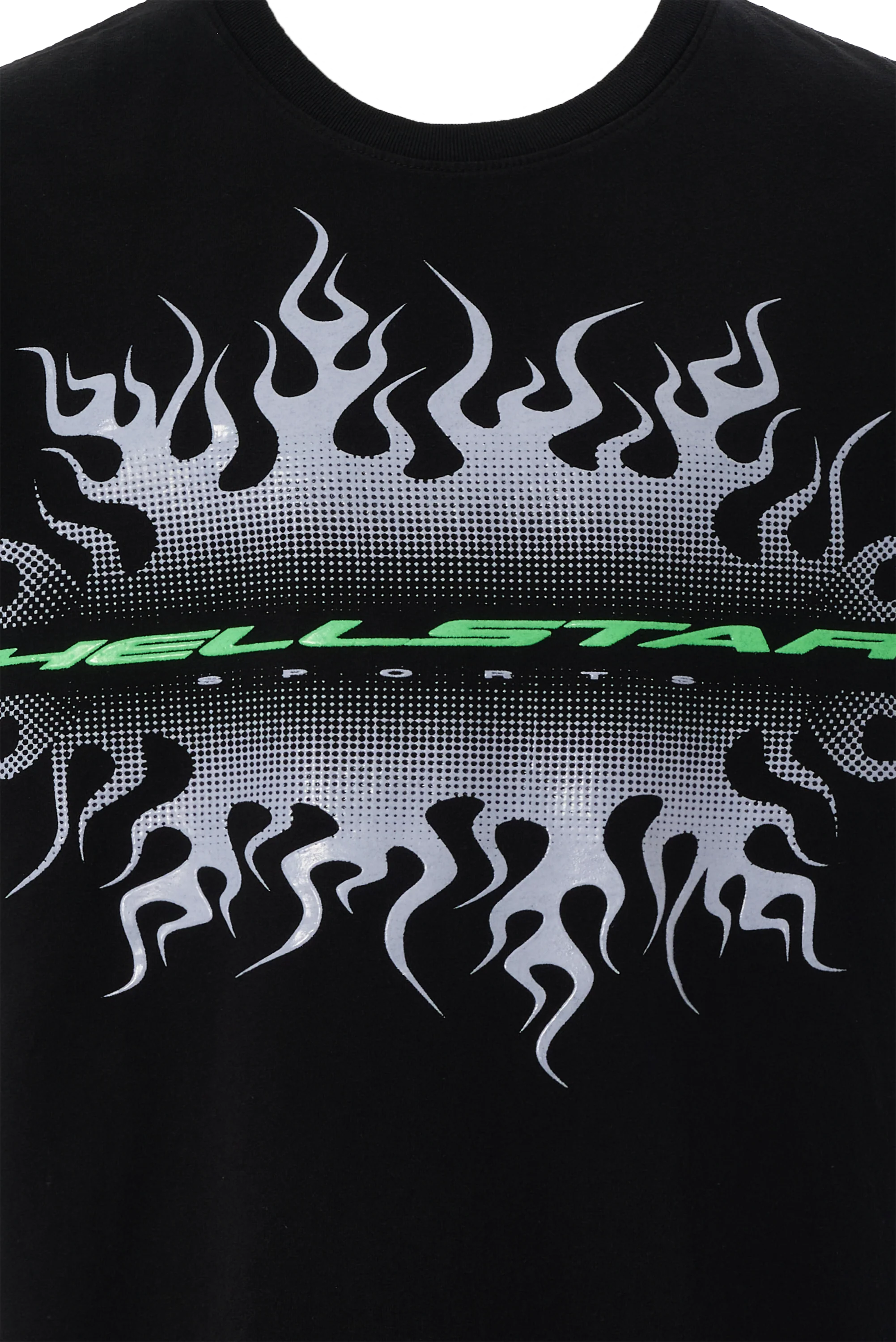 Gradient Flame Sports Logo T-Shirt - Image 3