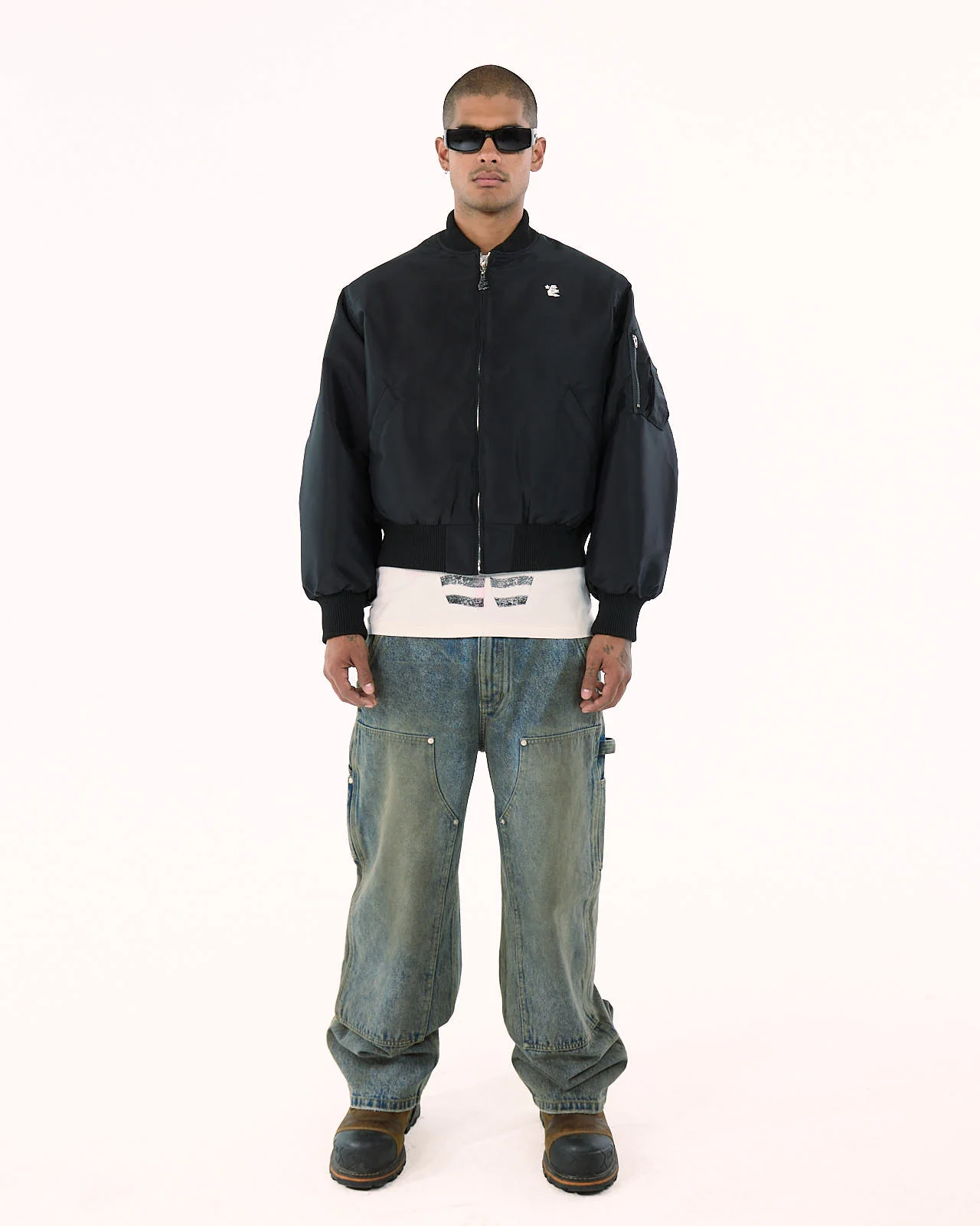 Core Logo Bomber Jacket - Image 4