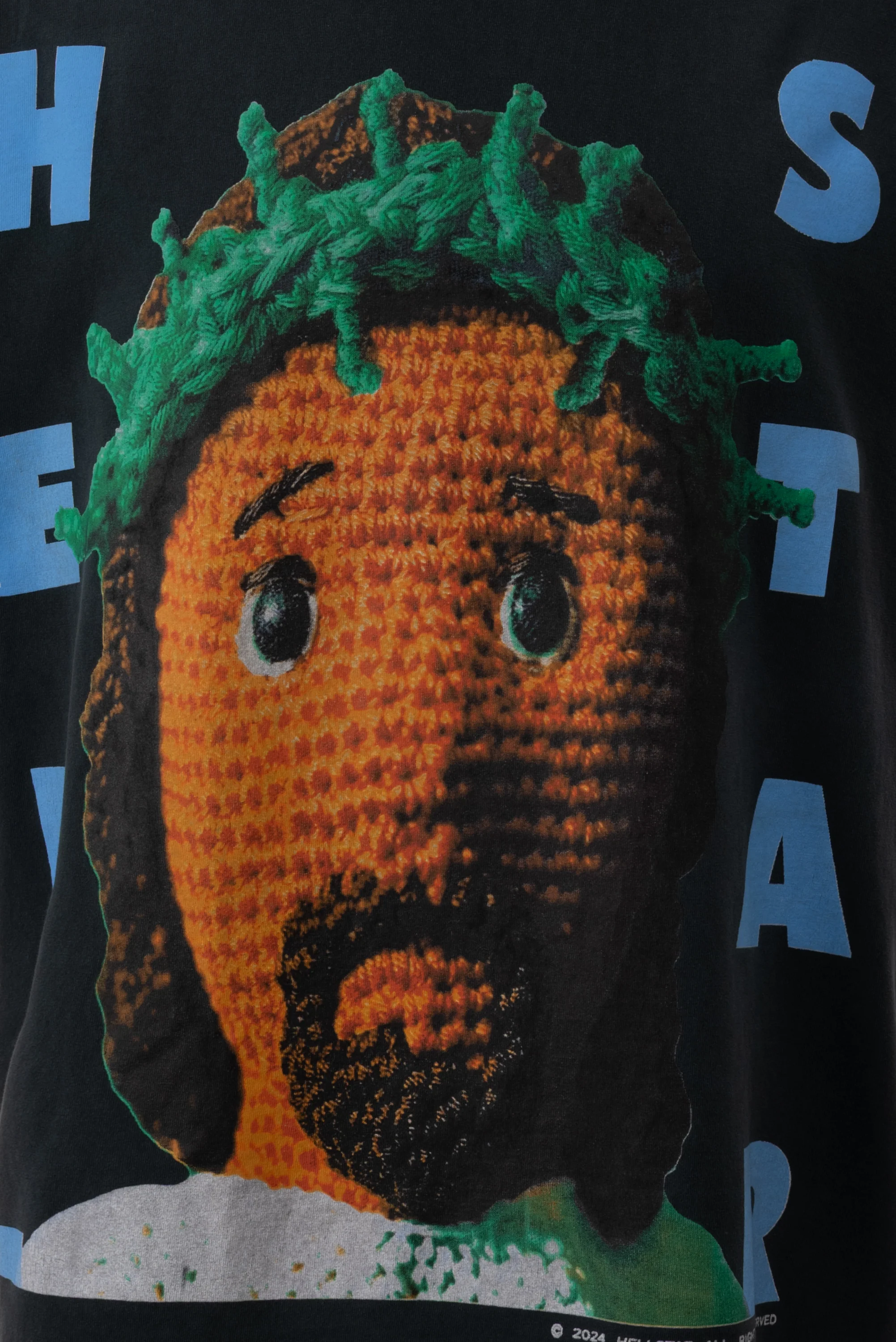 Crochet Jesus T-Shirt - Image 3