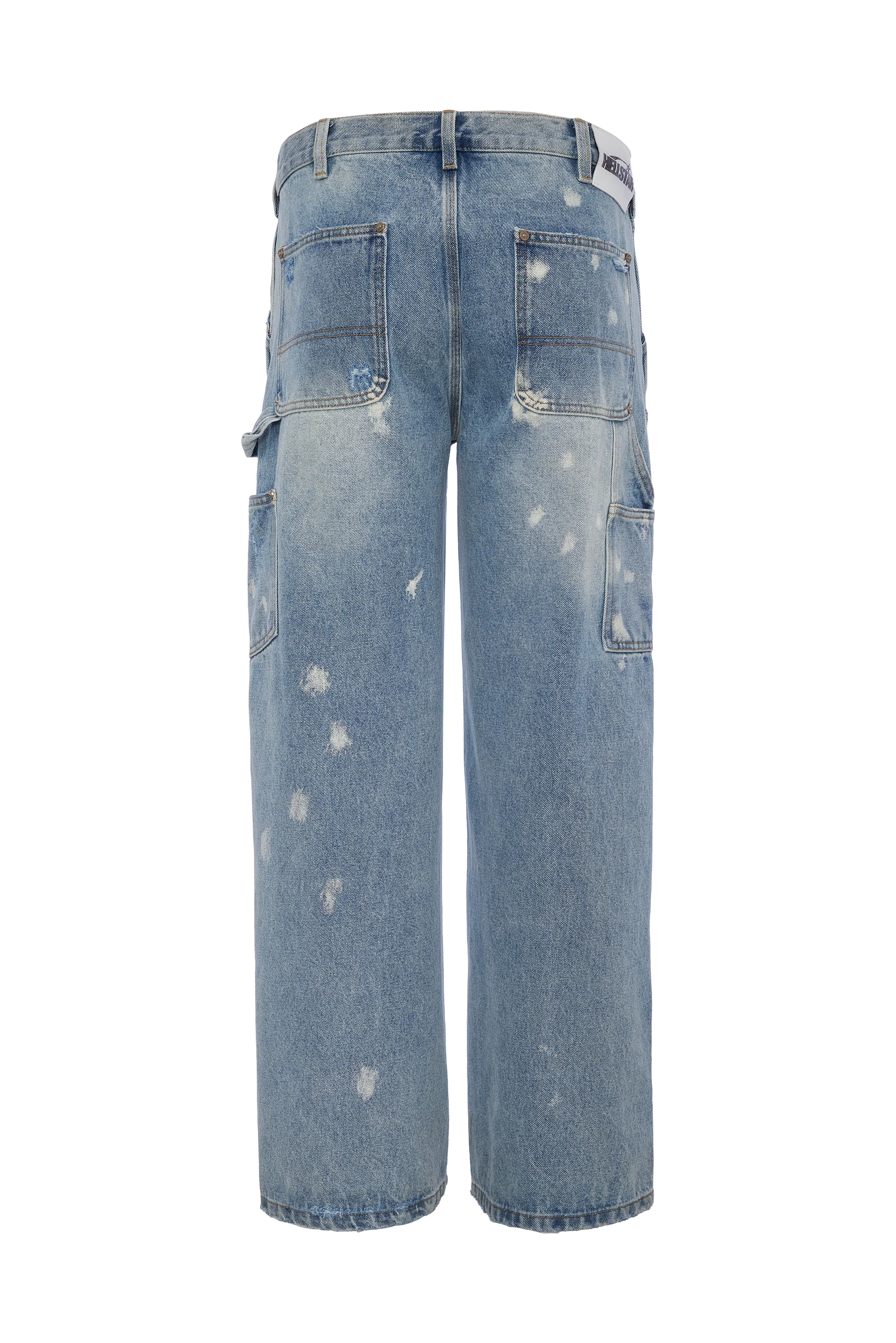 Distressed Carpenter Jeans - Blank - Image 2