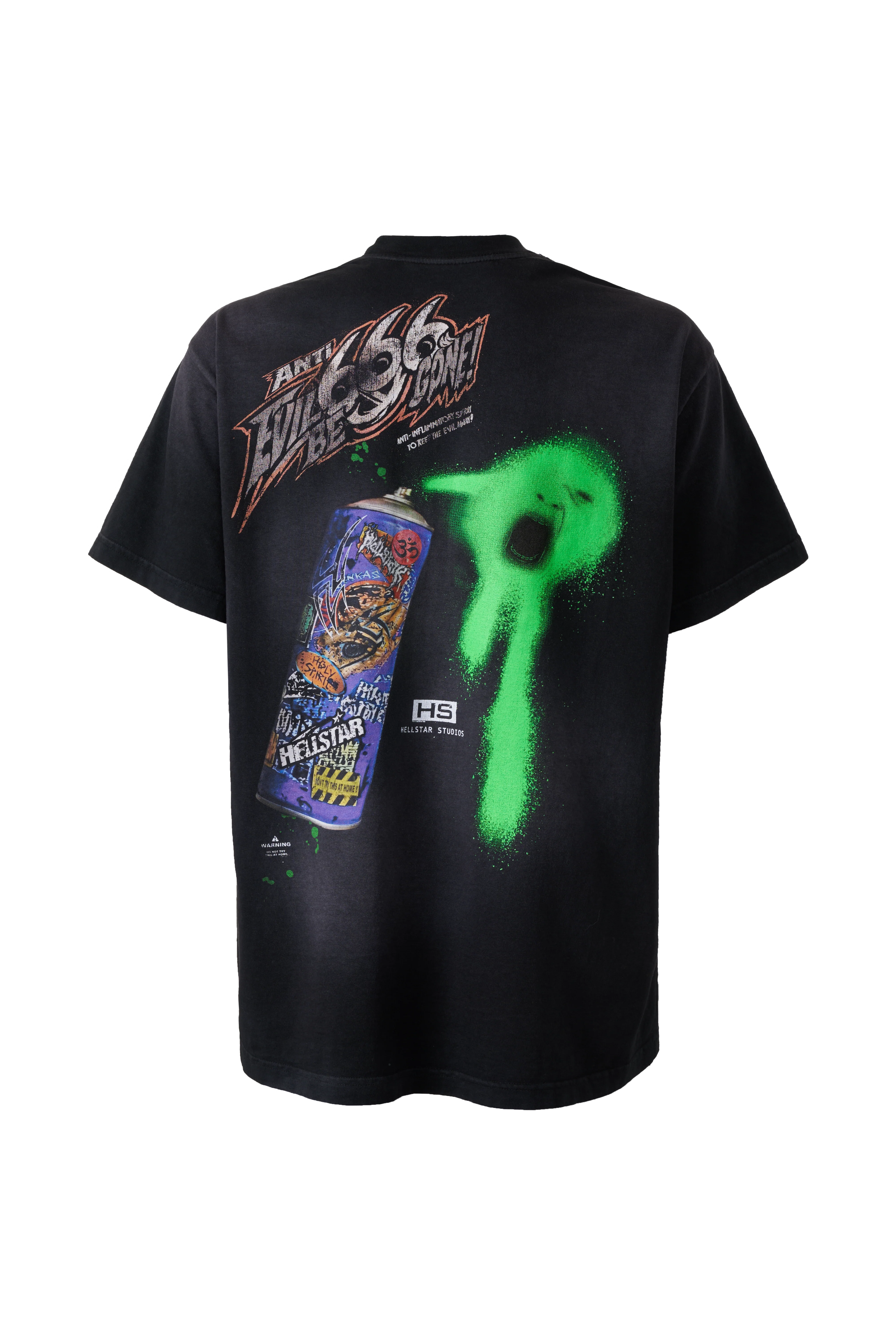 Anti-Spray T-Shirt - Black - Image 2