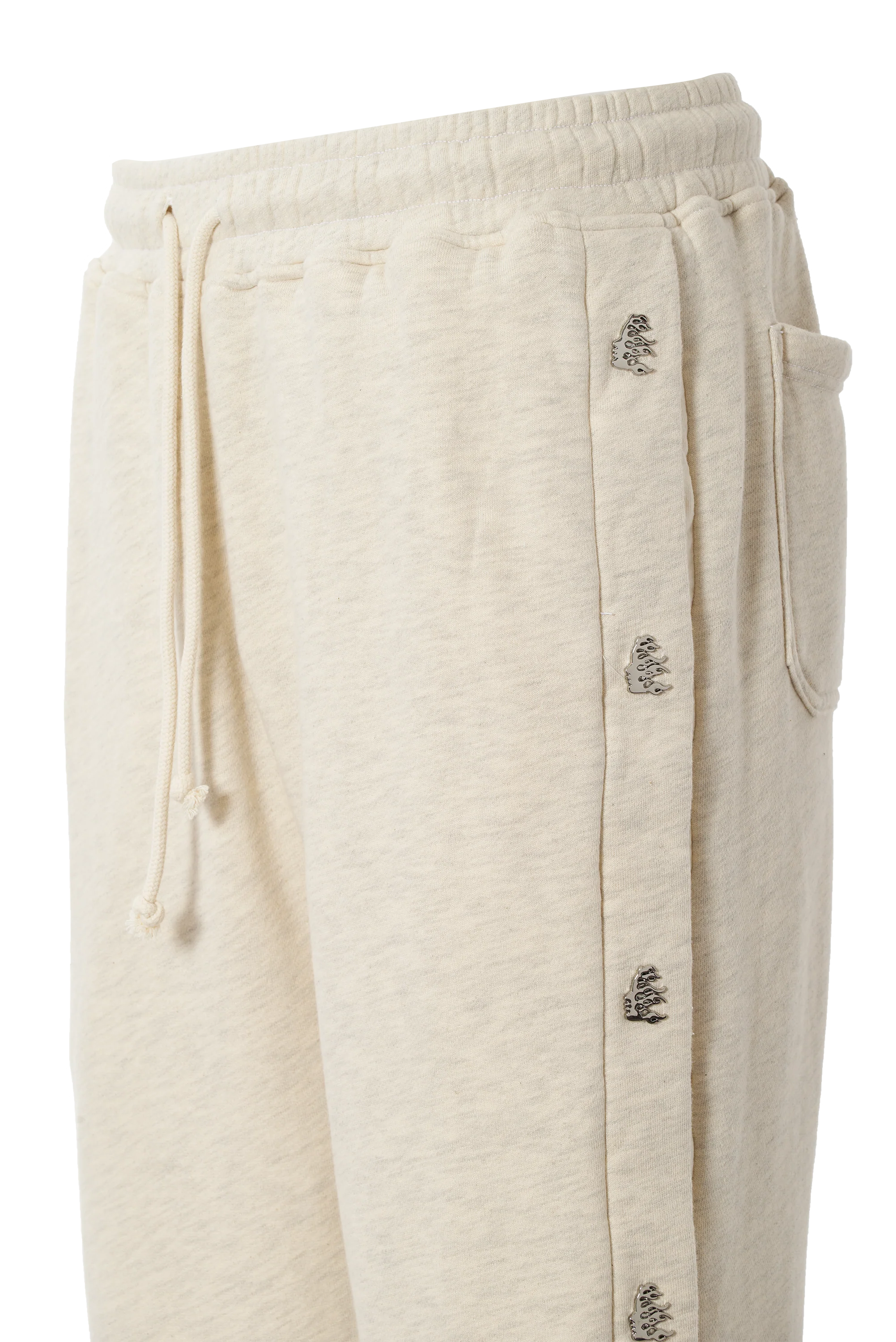 Oatmeal Snap Sweats - Blanks - Image 3